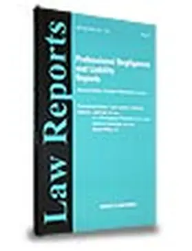 Tettenborn / Asif | Professional Negligence and Liability Reports | Buch | 978-0-414-03610-9 | www.sack.de
