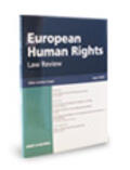Cooper |  European Human Rights Law Review | Buch |  Sack Fachmedien
