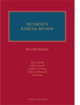 Jowell / Sueur |  De Smith's Judicial Review | Buch |  Sack Fachmedien
