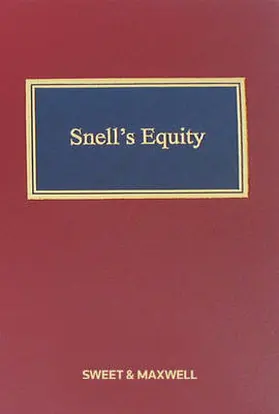 McGhee |  Snell's Equity | Buch |  Sack Fachmedien