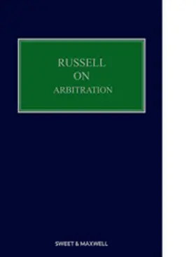 St John Sutton / Gill / Gearing |  Russell on Arbitration | Buch |  Sack Fachmedien