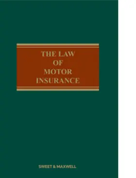 Merkin / Stuart-Smith |  The Law of Motor Insurance | Buch |  Sack Fachmedien