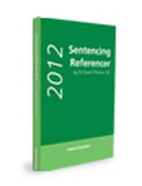 Thomas |  Sentencing Referencer | Buch |  Sack Fachmedien
