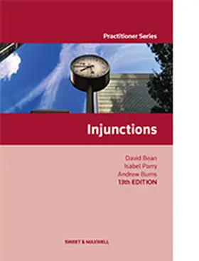 Bean / Parry / Burns |  Injunctions | Buch |  Sack Fachmedien