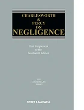 Walton / Armitage / Hyde |  Charlesworth & Percy on Negligence | Buch |  Sack Fachmedien