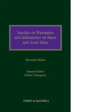 Thompson |  Sinclair on Warranties and Indemnities on Share and Asset Sales | Buch |  Sack Fachmedien