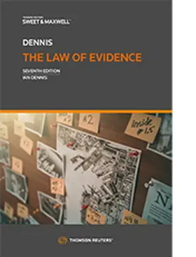 Dennis |  The Law of Evidence | Buch |  Sack Fachmedien