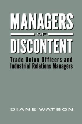 Watson | Managers of Discontent | Buch | 978-0-415-00758-0 | sack.de