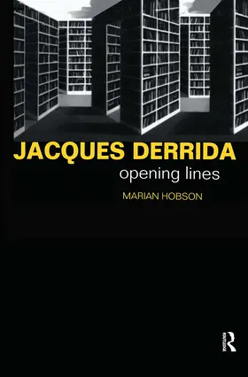Hobson |  Jacques Derrida | Buch |  Sack Fachmedien