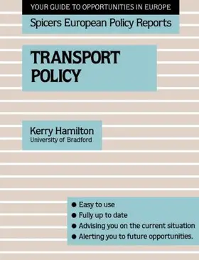 Hamilton | Transport Policy | Buch | 978-0-415-03831-7 | www.sack.de
