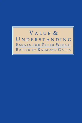 Gaita |  Value and Understanding | Buch |  Sack Fachmedien