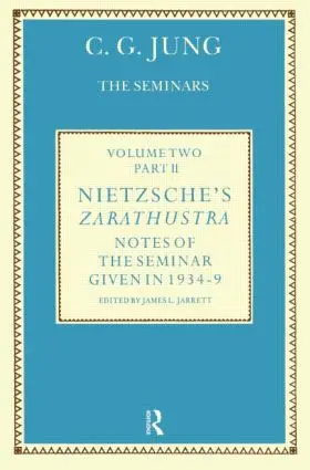 Jung / Jarrett |  Nietzsche's Zarathustra | Buch |  Sack Fachmedien