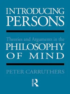 Carruthers |  Introducing Persons | Buch |  Sack Fachmedien