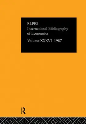  IBSS: Economics: 1987 Volume 36 | Buch |  Sack Fachmedien