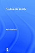 Goldman |  Reading Ads Socially | Buch |  Sack Fachmedien