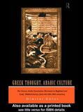 Gutas |  Greek Thought, Arabic Culture | Buch |  Sack Fachmedien