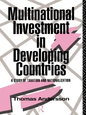 Andersson |  Multinational Investment in Developing Countries | Buch |  Sack Fachmedien