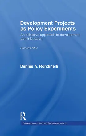 Rondinelli |  Development Projects as Policy Experiments | Buch |  Sack Fachmedien