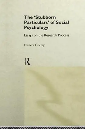 Cherry |  Stubborn Particulars of Social Psychology | Buch |  Sack Fachmedien