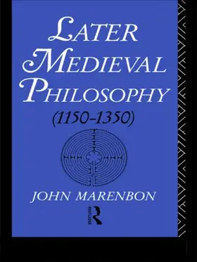 Marenbon |  Later Medieval Philosophy | Buch |  Sack Fachmedien