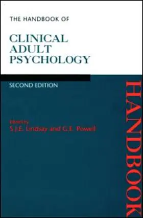 Lindsay / Powell |  The Handbook of Clinical Adult Psychology | Buch |  Sack Fachmedien