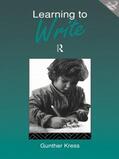 Kress |  Learning to Write | Buch |  Sack Fachmedien
