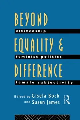 Bock / James |  Beyond Equality and Difference | Buch |  Sack Fachmedien