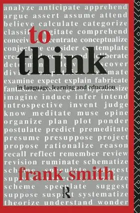Smith |  To Think | Buch |  Sack Fachmedien