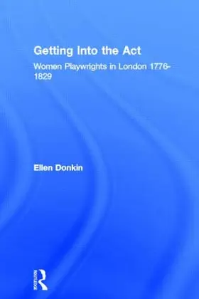 Donkin |  Getting Into the Act | Buch |  Sack Fachmedien