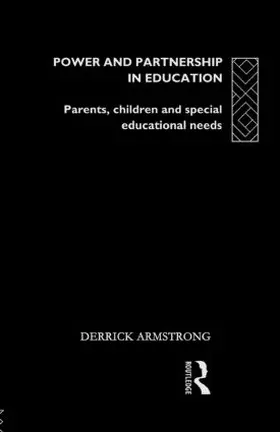 Armstrong |  Power and Partnership in Education | Buch |  Sack Fachmedien