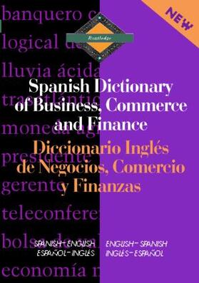 Castro |  Routledge Spanish Dictionary of Business, Commerce and Finance Diccionario Ingles de Negocios, Comercio y Finanzas | Buch |  Sack Fachmedien