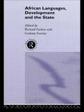 Fardon / Furniss |  African Languages, Development and the State | Buch |  Sack Fachmedien