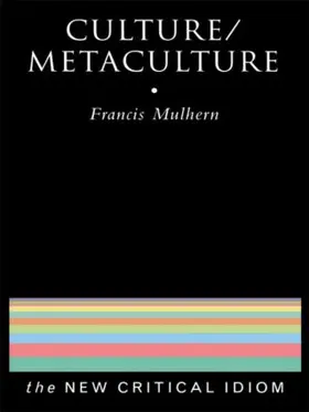 Mulhern |  Culture/Metaculture | Buch |  Sack Fachmedien