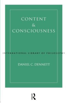 Dennett | Content and Consciousness | Buch | 978-0-415-10431-9 | sack.de