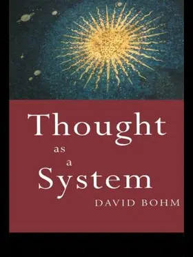 Bohm |  Thought as a System | Buch |  Sack Fachmedien