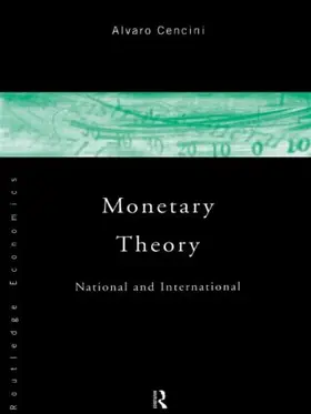 Cencini |  Monetary Theory | Buch |  Sack Fachmedien