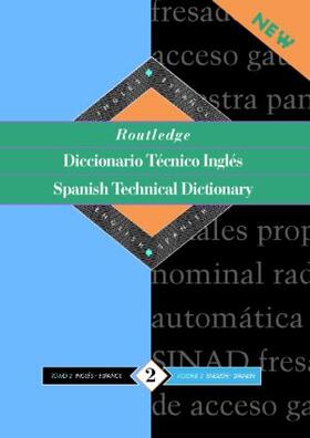 Boud / Routledge |  Routledge Spanish Technical Dictionary Diccionario tecnico ingles | Buch |  Sack Fachmedien