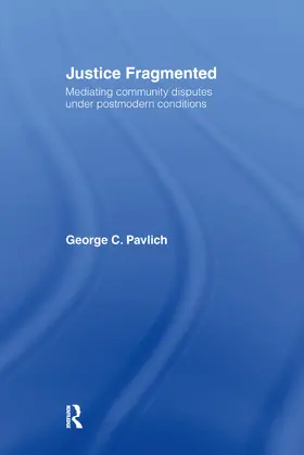 Pavlich | Justice Fragmented | Buch | 978-0-415-11312-0 | www.sack.de