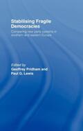 Lewis / Pridham |  Stabilising Fragile Democracies | Buch |  Sack Fachmedien