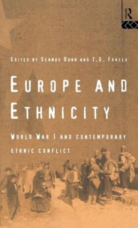 Dunn / Fraser | Europe and Ethnicity | Buch | 978-0-415-11995-5 | sack.de
