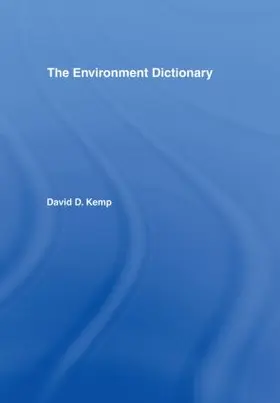 Kemp |  The Environment Dictionary | Buch |  Sack Fachmedien