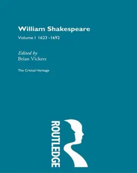 Vickers | William Shakespeare | Buch | 978-0-415-13404-0 | www.sack.de