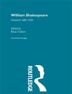 Vickers | William Shakespeare | Buch | 978-0-415-13405-7 | www.sack.de