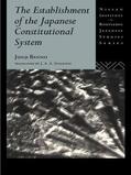 Banno |  The Establishment of the Japanese Constitutional System | Buch |  Sack Fachmedien