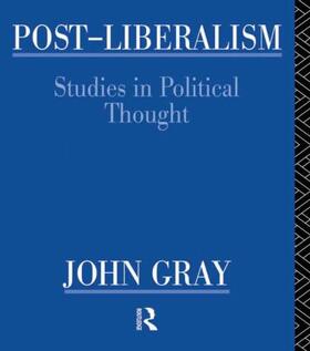 Gray | Post-Liberalism | Buch | 978-0-415-13553-5 | sack.de