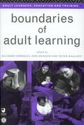 Edwards / Hanson / Raggatt |  Boundaries of Adult Learning | Buch |  Sack Fachmedien