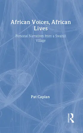 Caplan | African Voices, African Lives | Buch | 978-0-415-13723-2 | www.sack.de