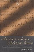 Caplan |  African Voices, African Lives | Buch |  Sack Fachmedien