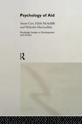 Carr / MacLachlan / McAuliffe |  Psychology of Aid | Buch |  Sack Fachmedien