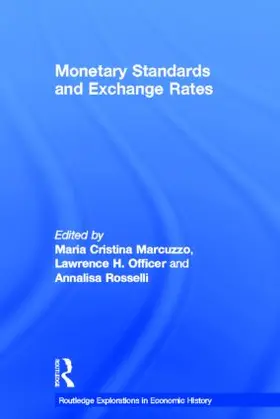 Marcuzzo / Officer |  Monetary Standards and Exchange Rates | Buch |  Sack Fachmedien
